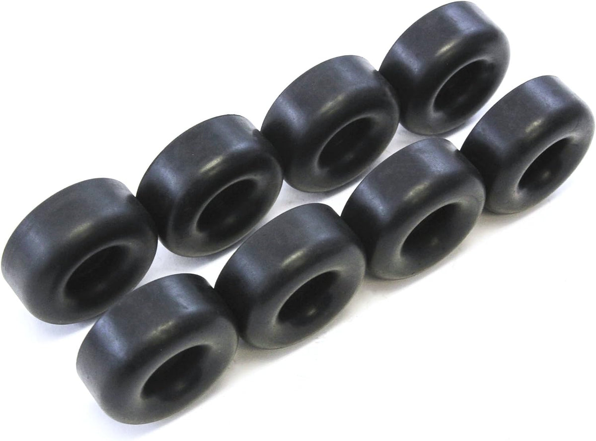 8 Rubber Bumpers 2.5 Inches Round Replacement Cargo Stop Y641971