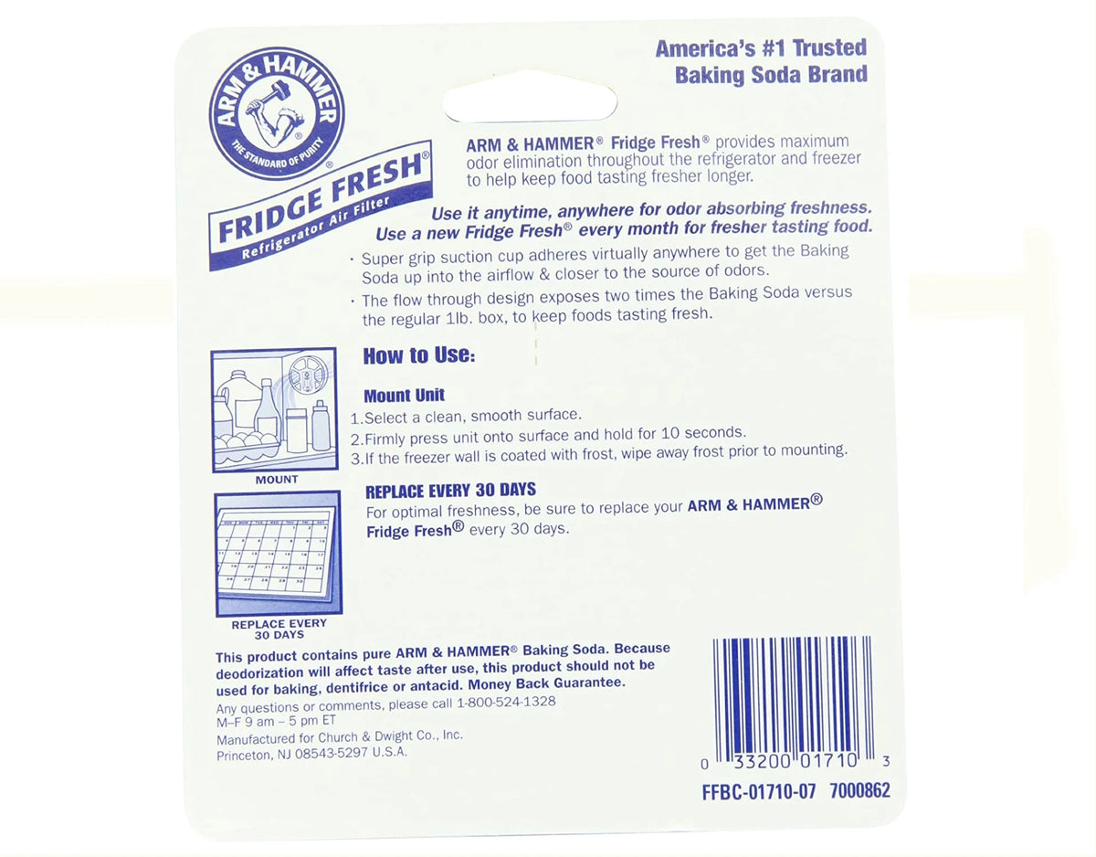 Unscented Baking Soda, 5.5 oz, 8/Carton N818