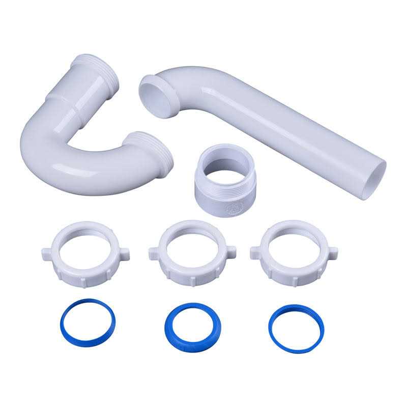 P-Trap with Threaded PVC Adapter U49253
