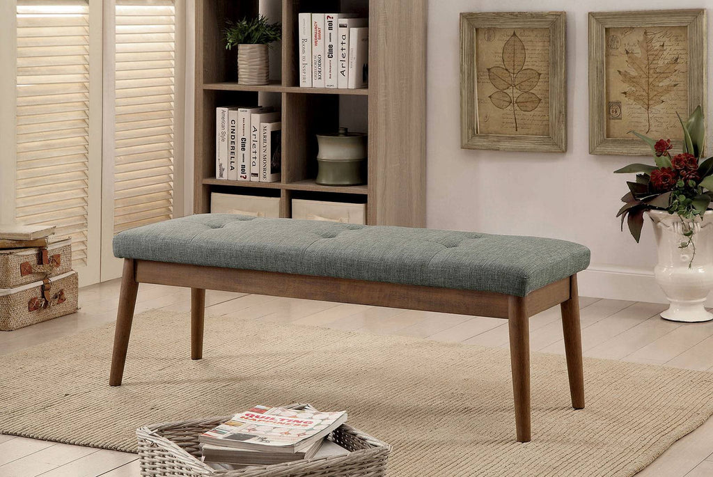 Linnen Gray Bench W4779