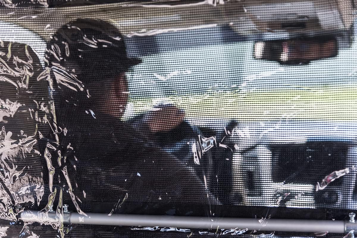 Black Clear Small Car Divider I693449