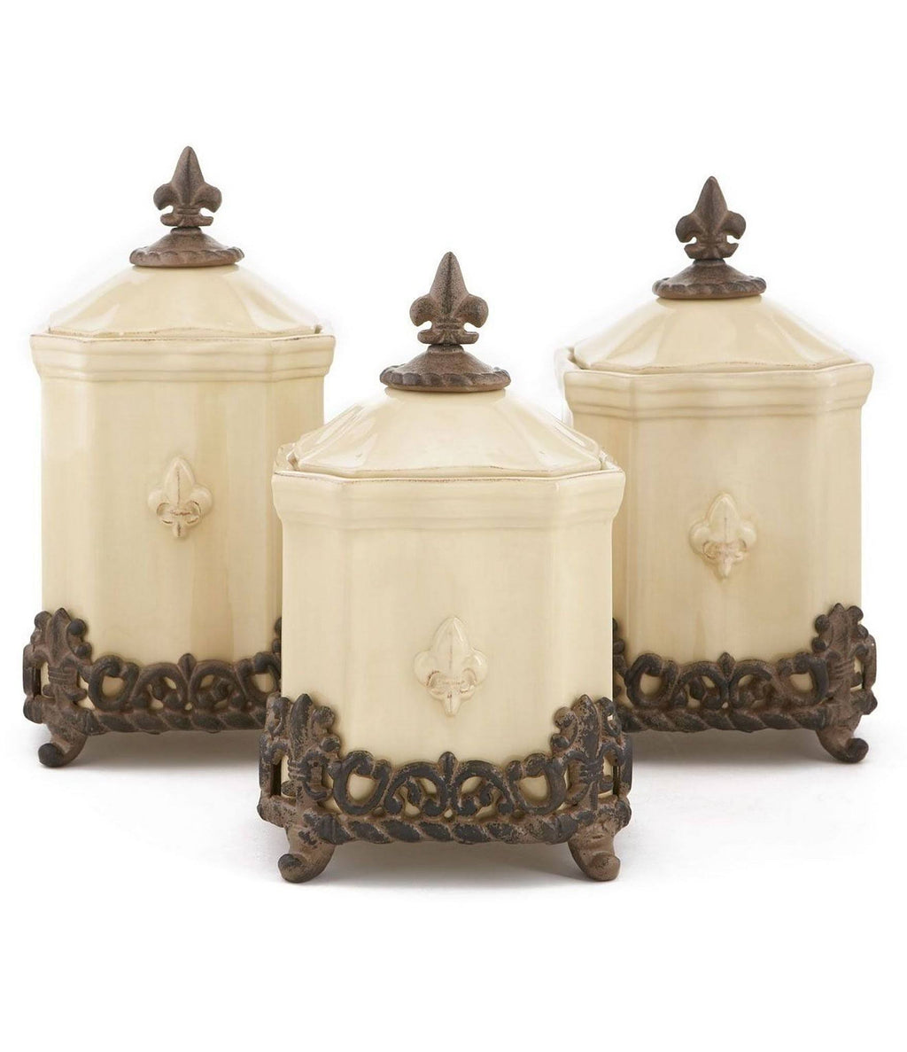 Fleur-de-lis Canister U824063