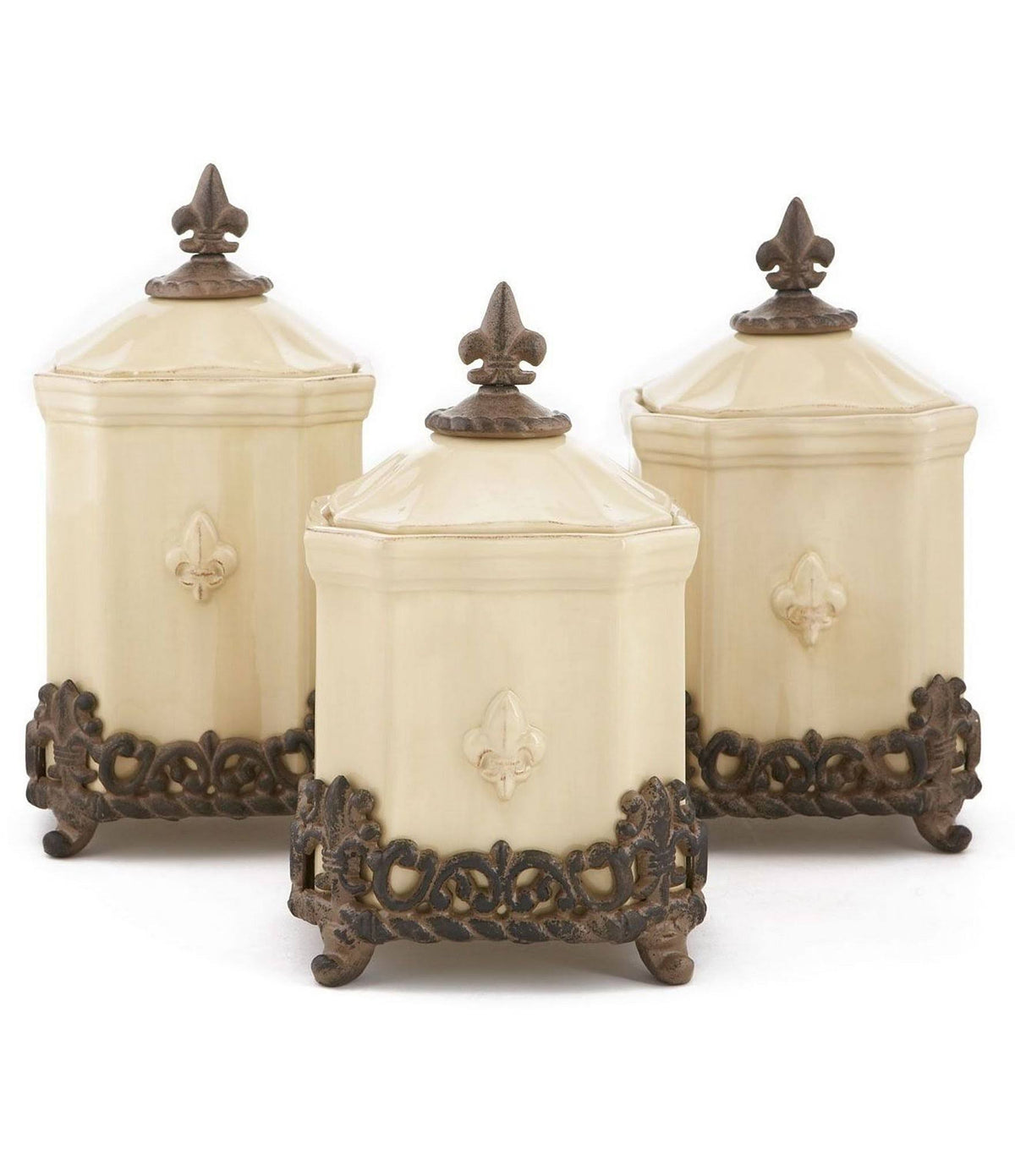 Fleur-de-lis Canister U824063
