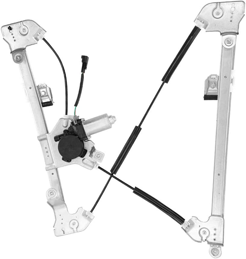 Front Left Power Window Regulator with Motor Assembly for 2004-2008 Ford F-150 Pickup, Pack of 2 H68889