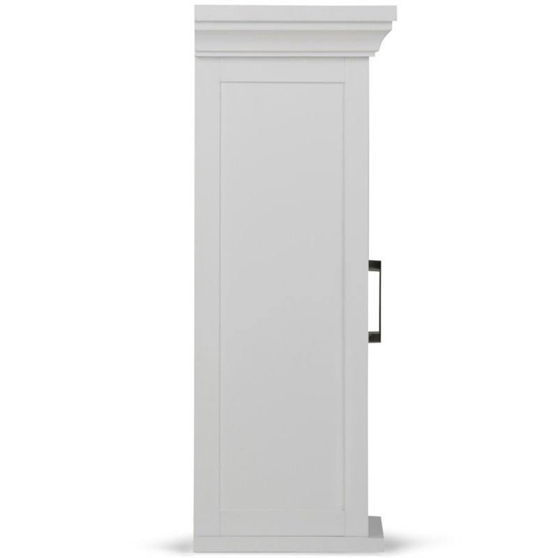 White Single Door Wall Cabinet M6251
