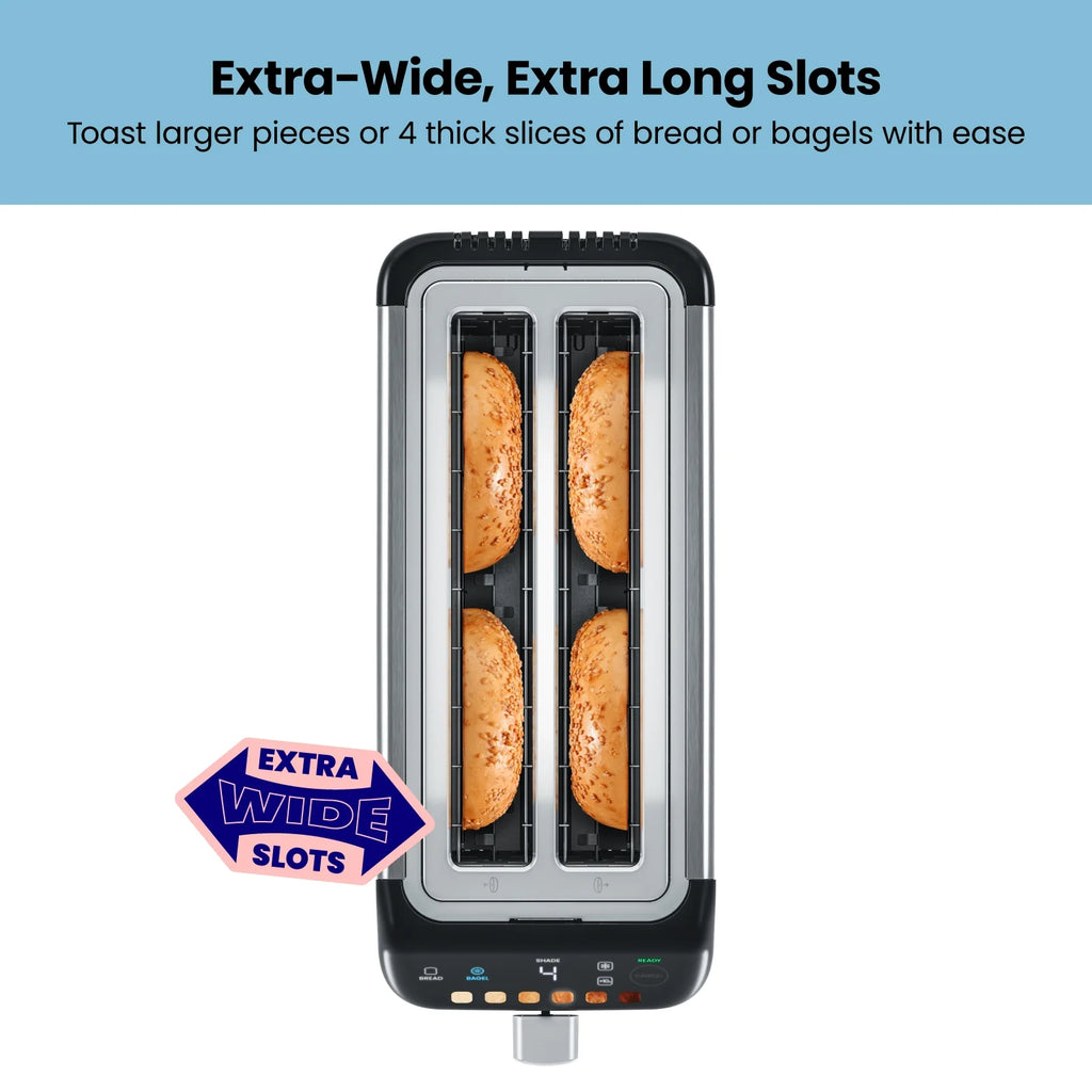 4 Slice Digital Toaster with Extra-Wide Slots R83372