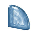 7.48 in. x 7.48 in. x 3.15 in. Wavy Pattern Glass Block I416