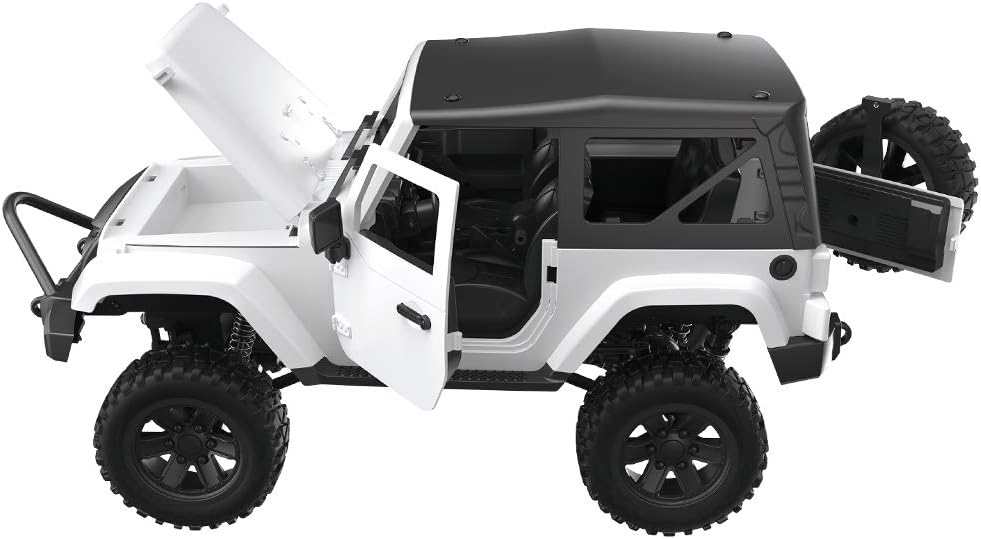 White Hardtop 4WD 30km/h RC Car, Pack of 2 Z7591
