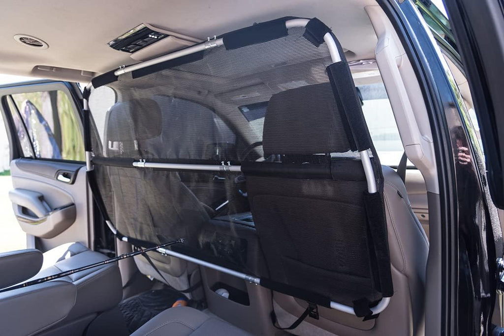 Black Clear Small Car Divider I693449