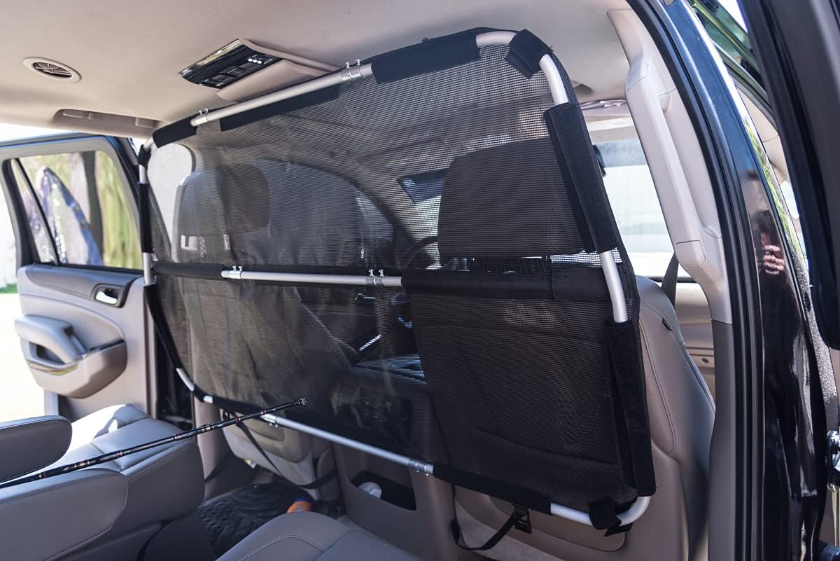 Black Clear Small Car Divider I693449