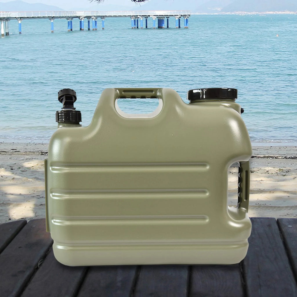 10L Portable Water Storage Tank Container with Faucet D2935