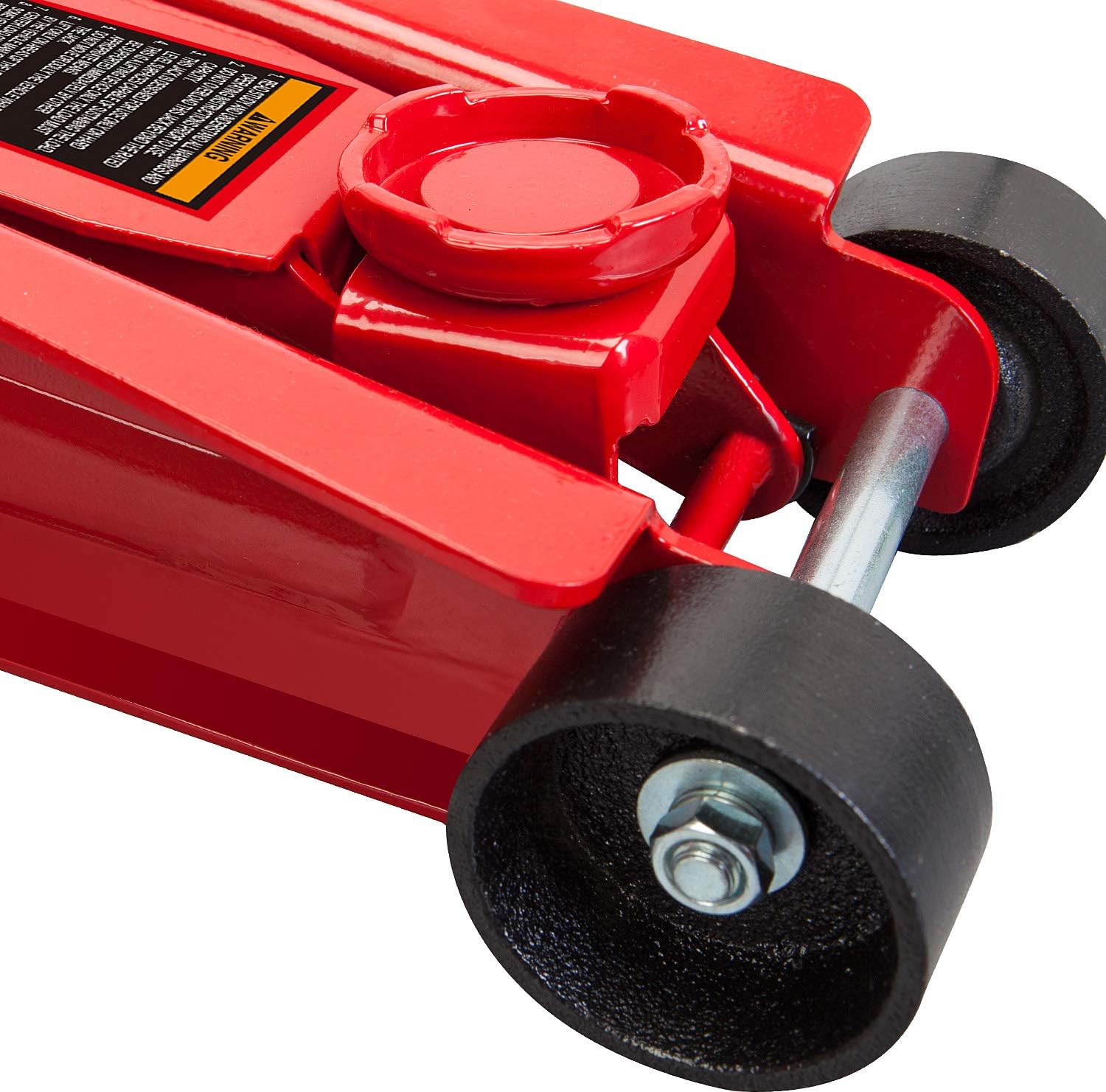 2.5 Ton Hydraulic Low Profile Trolley Floor Jack, Red, Pack of 2 D39405
