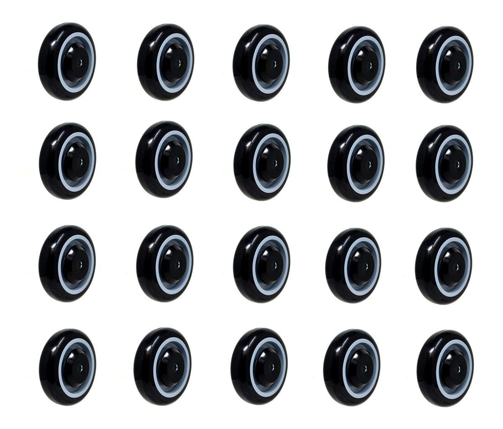 20-Pack Heavy Duty Polyurethane Wheel with 5/16" Axle M697784
