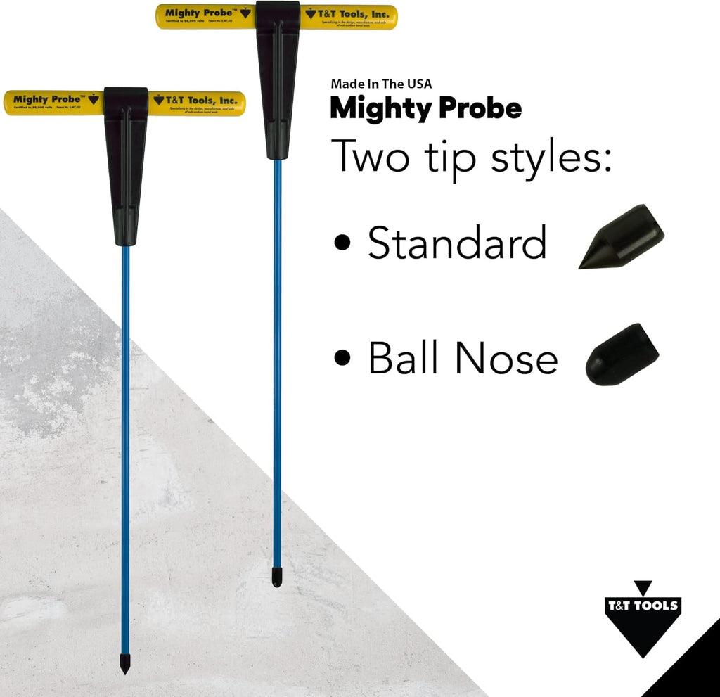 60-Inch Insulated Metal Soil Probe with T-Handle X518094