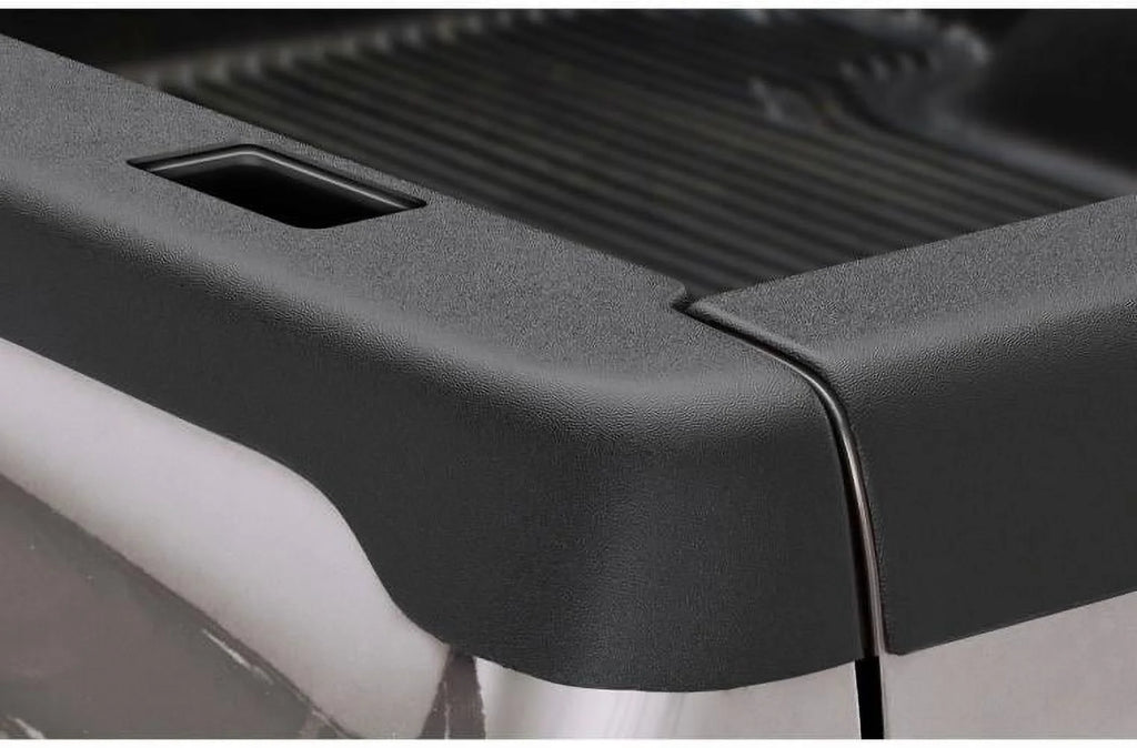 Black Smooth BedRail Caps 2-Pc Set A174