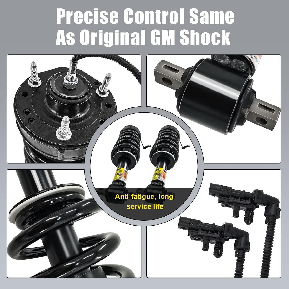 Front Struts Assembly Shock Absorber with Magnetic Ride Control Pair O977270