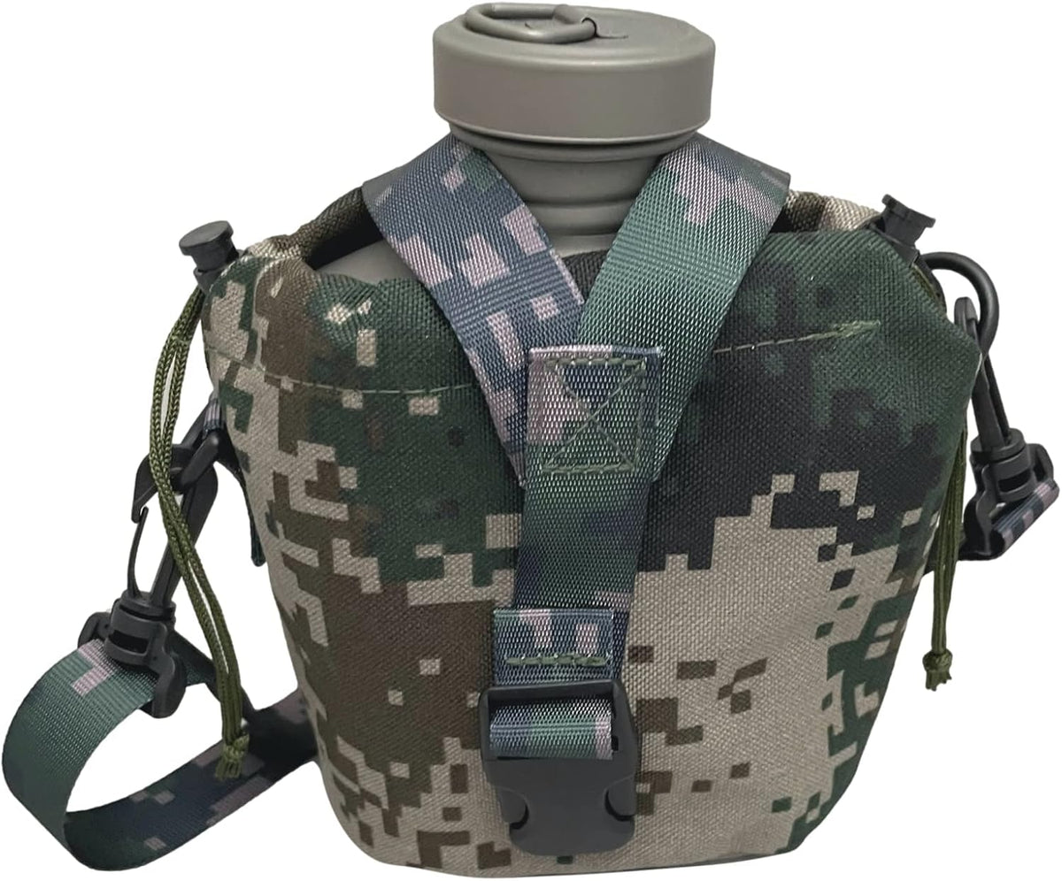 Titanium Canteen with Carry Case 1100ml 37oz Pack of 2 O9745