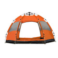 Camping Tent Quick Open Double Layer Rainproof V2077