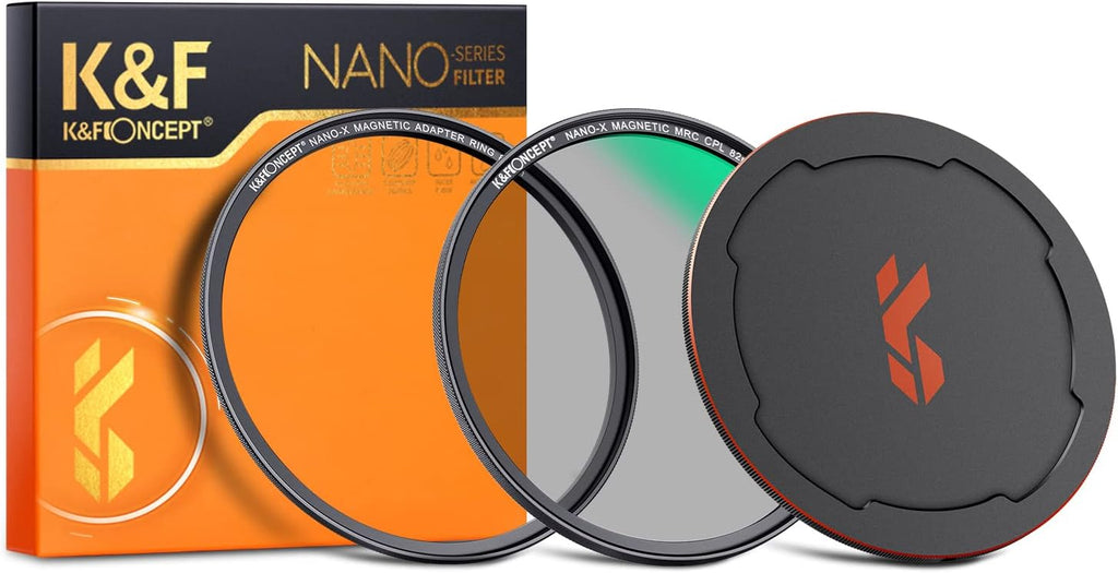 49mm Circular Polarizing Filter Kit with Adapter Ring and Lens Cap U3798