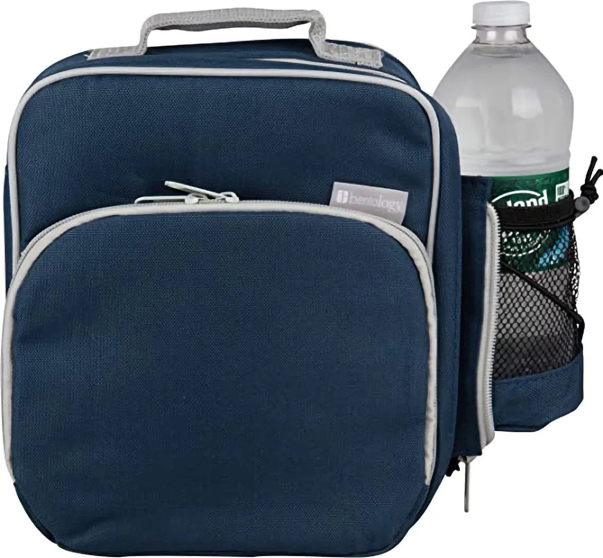 (2 pack) Insulated Lunch Box Tote with Snack Pocket and Water Bottle Holder P82879