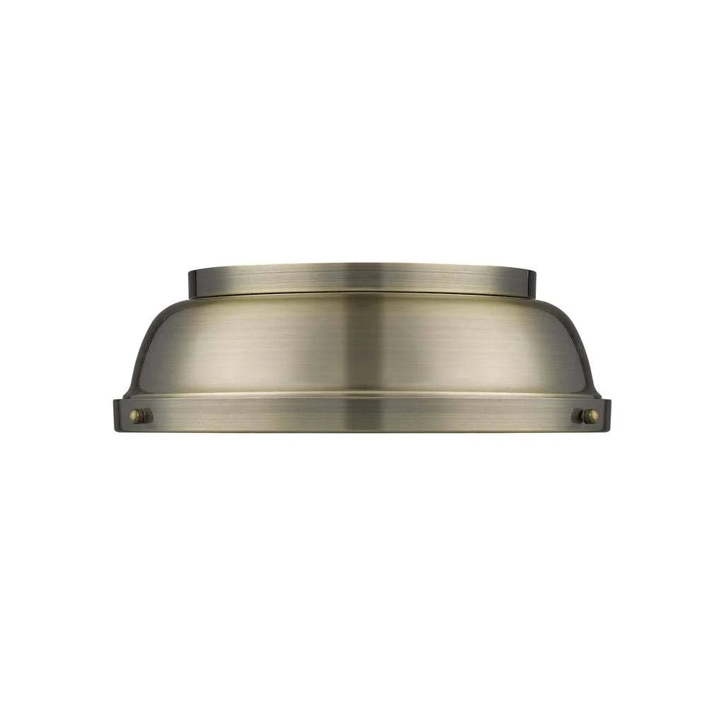 Black Red Flush Mount Light J84347