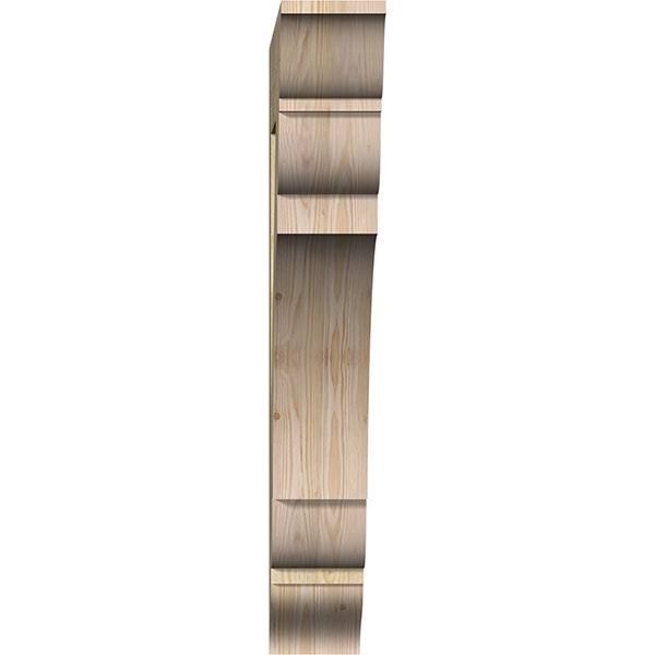 Douglas Fir Traditional Rough Sawn Bracket T4826