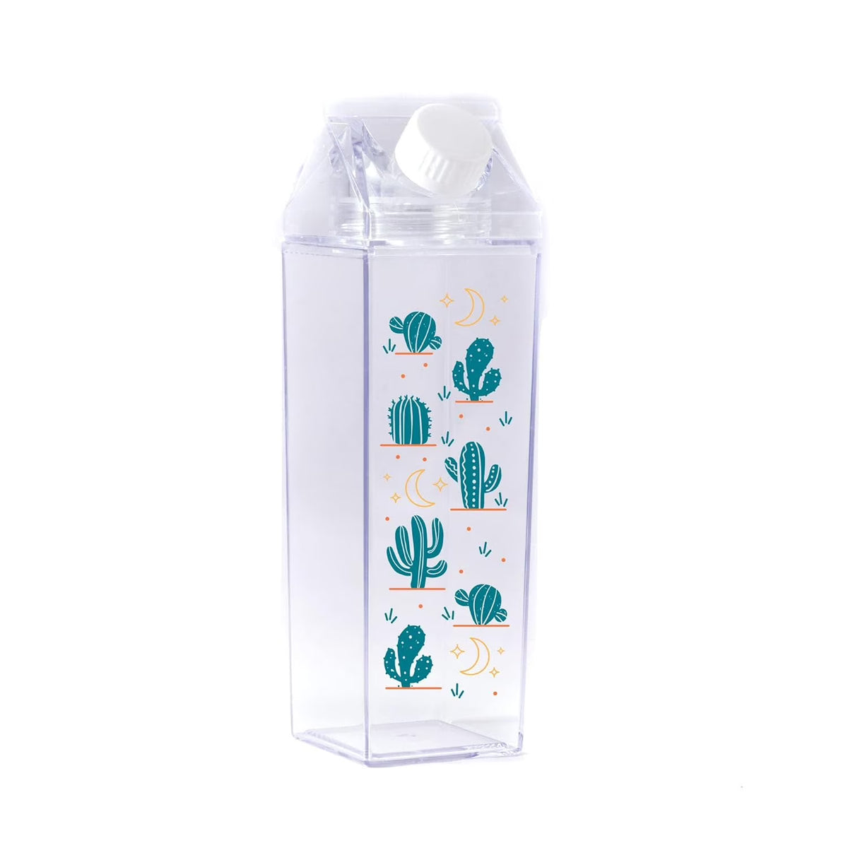 Clear 500Ml Milk Carton Water Bottle F282309