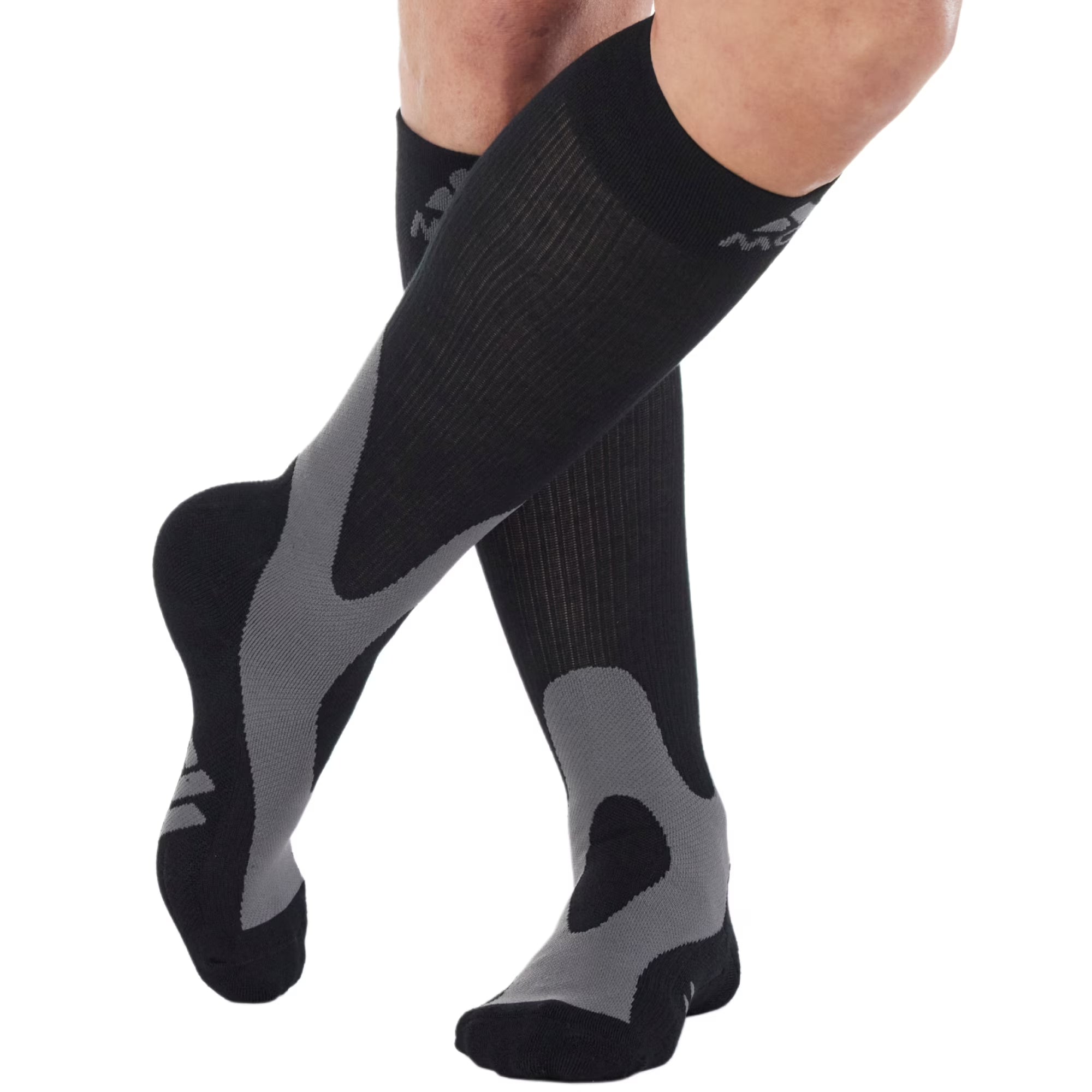 4XL Black Compression Socks 20-30mmHg B28256