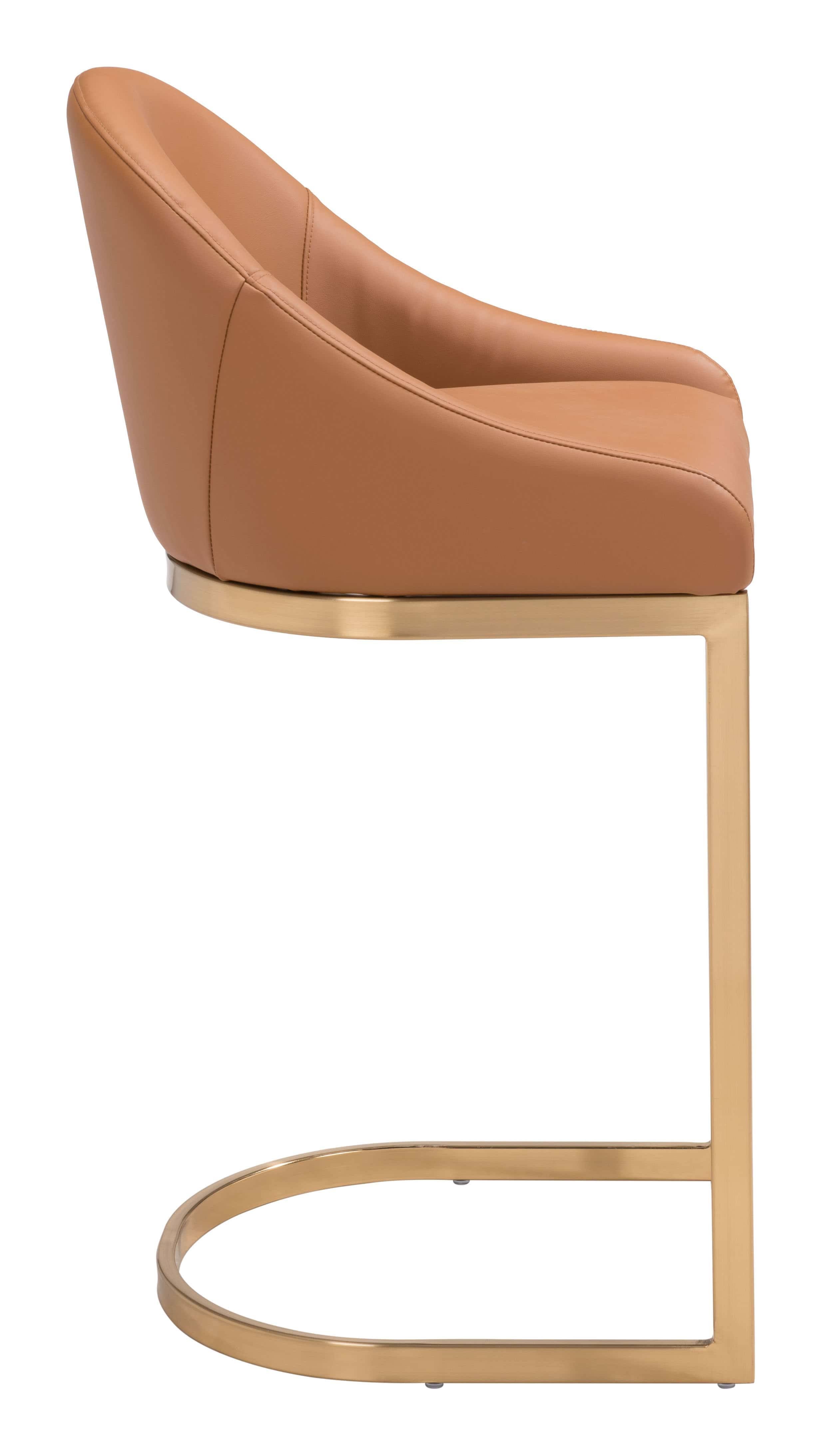 Brown Counter Chair B132