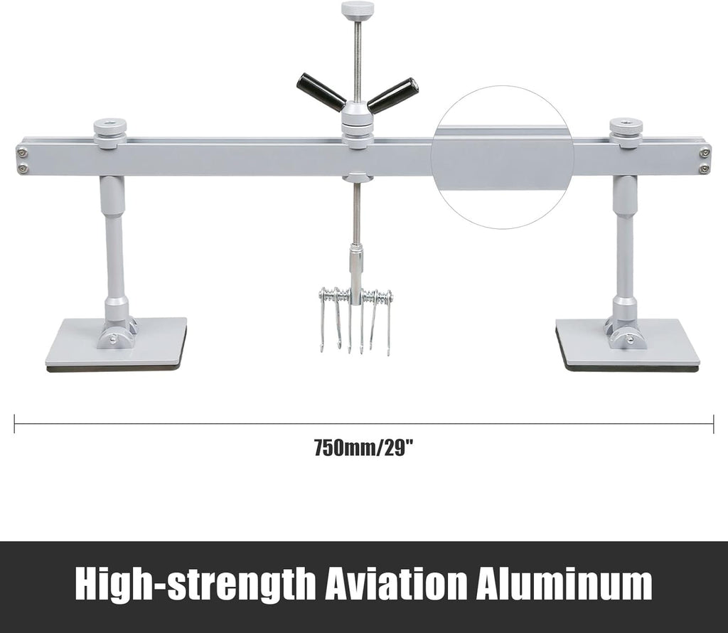 Dent Pull Level Bar Kit with 6-Claw Hook, 750mm/29inch N2436