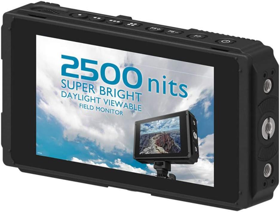 5 Inch IPS DSLR Camera Field Monitor 2000nit Touch Screen with 4K HDMI Input Output L81553