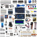 Mega2560 Electronic Projects Starter Kit with LCD1602, Servo, Stepper Motor, Sensors, Breadboard, Jumper Wire, Resistor, Capacitor, Transistor L80558