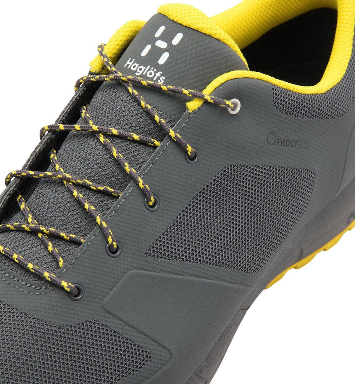 Magnetite/Signal Yellow Low Proof Hiking Shoes U78199