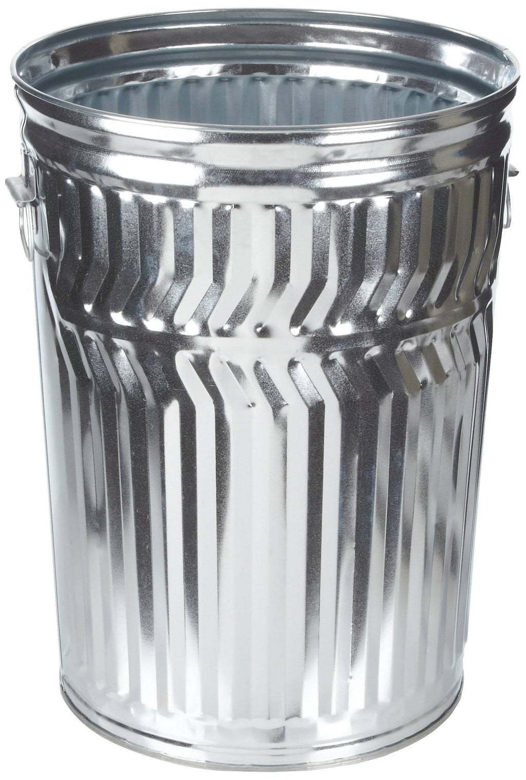 Galvanized Steel 32-Gallon Trash Can A8835
