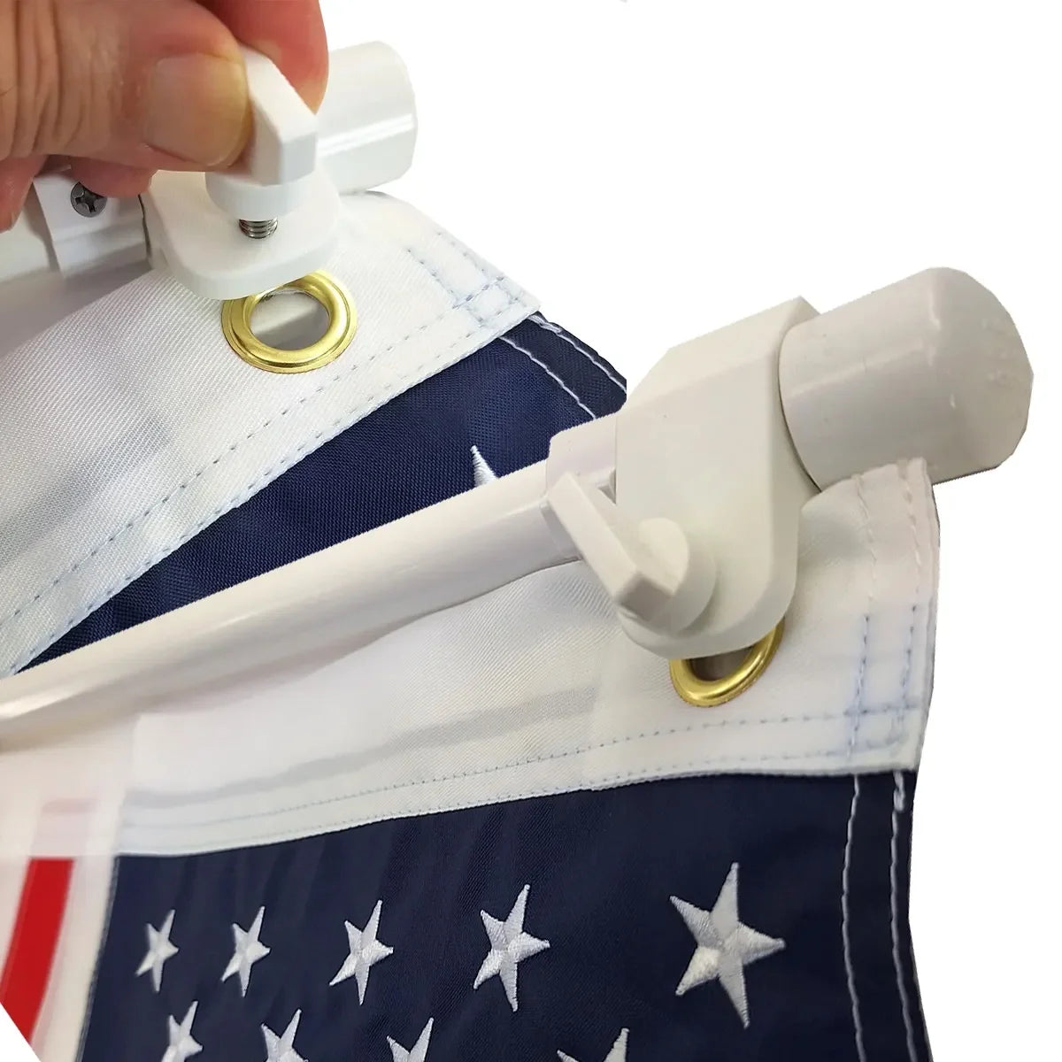 American Flag with Pole for Boat Rod Holder R85018