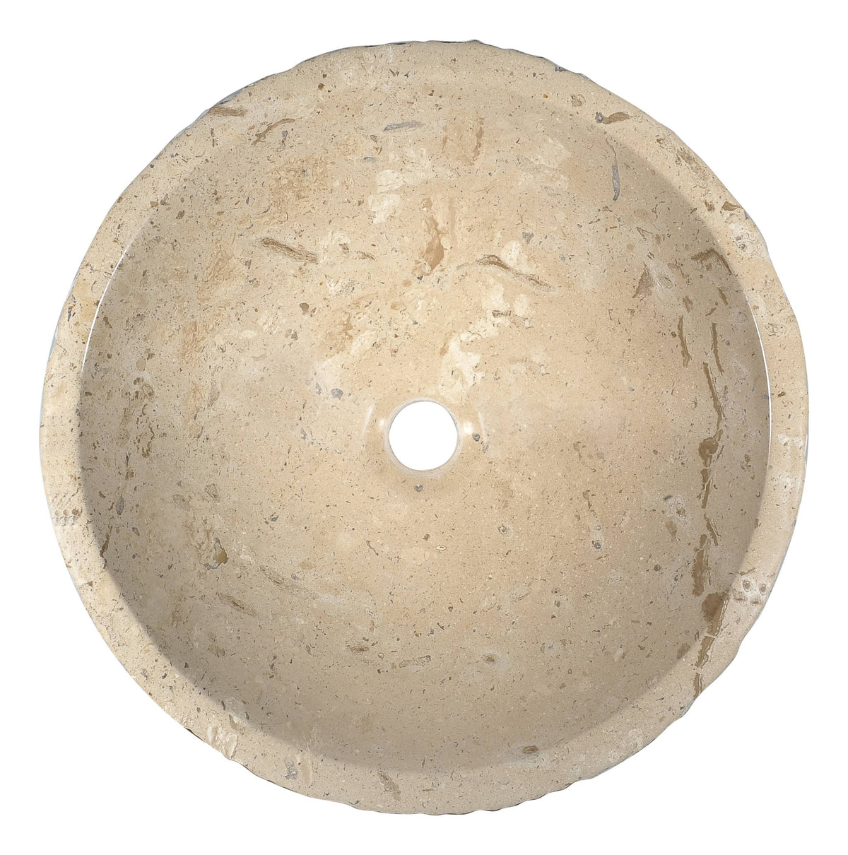 Classic Cream Marble Vessel Sink A723