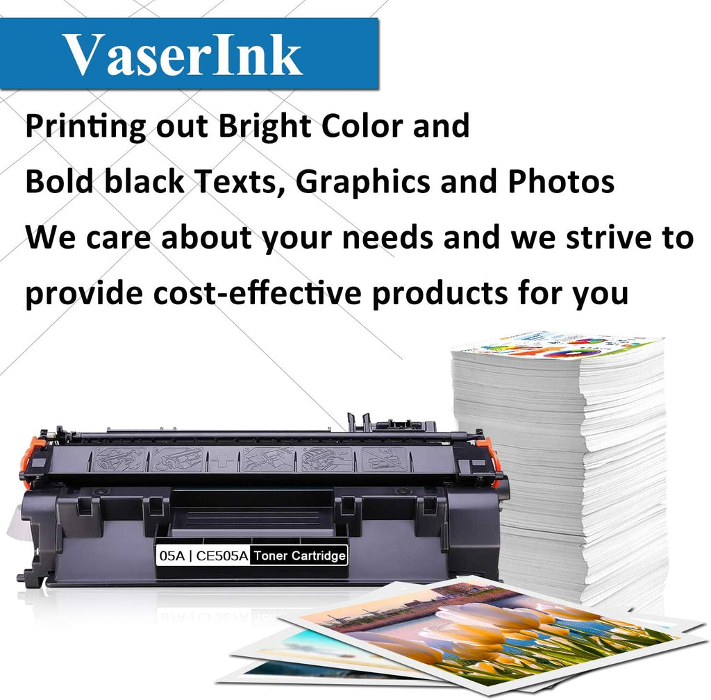 3-Pack Black CE505A Toner Cartridge Z787