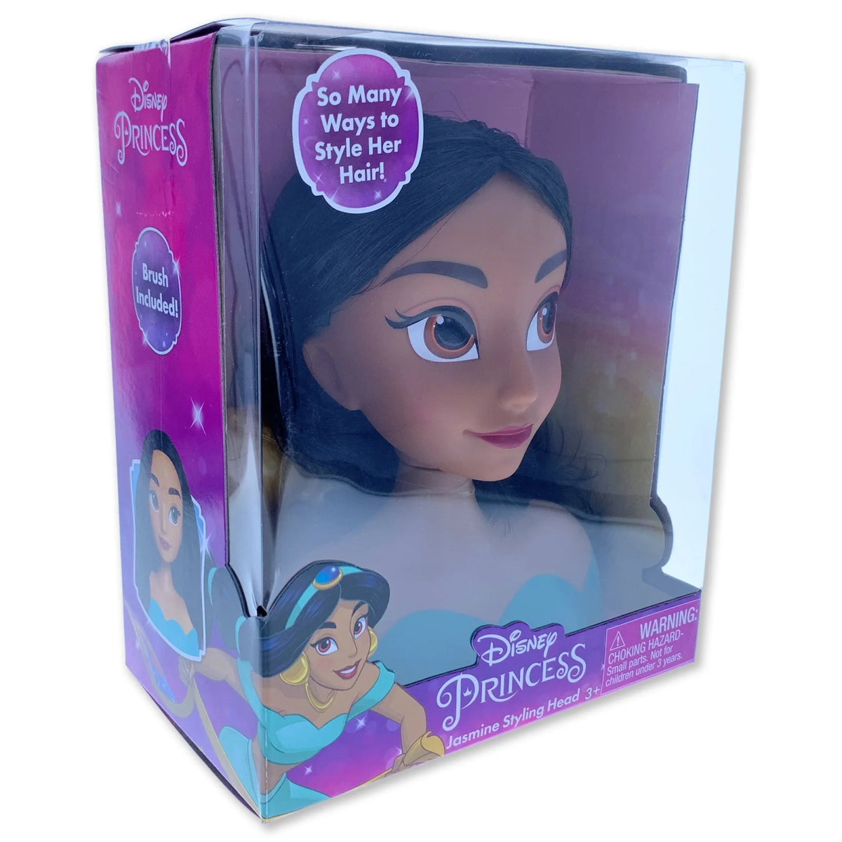 Disney Aladdin Girls Mini Styling Head Doll Jasmine G44331