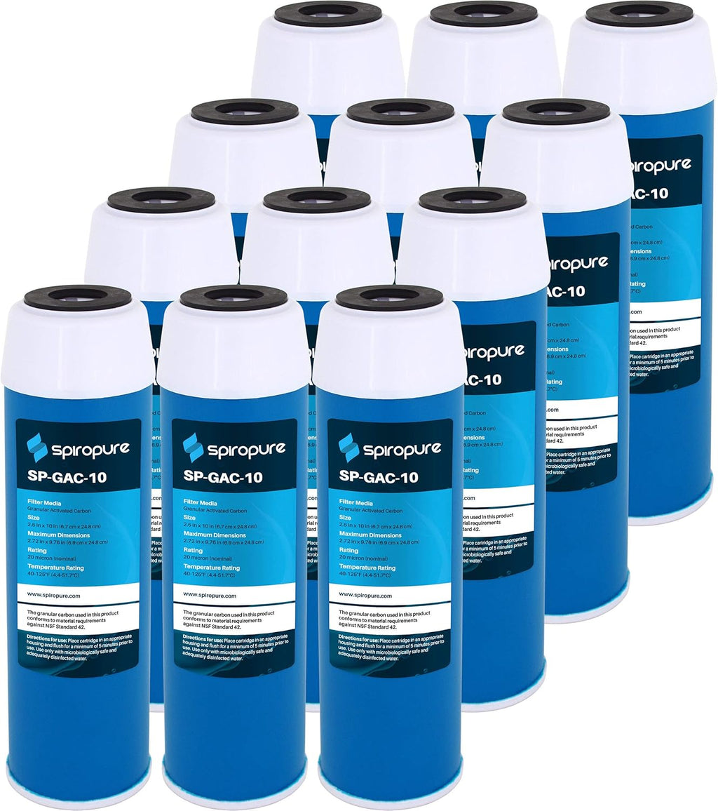 20 Micron GAC Water Filter Cartridge (12 Pack) B9078