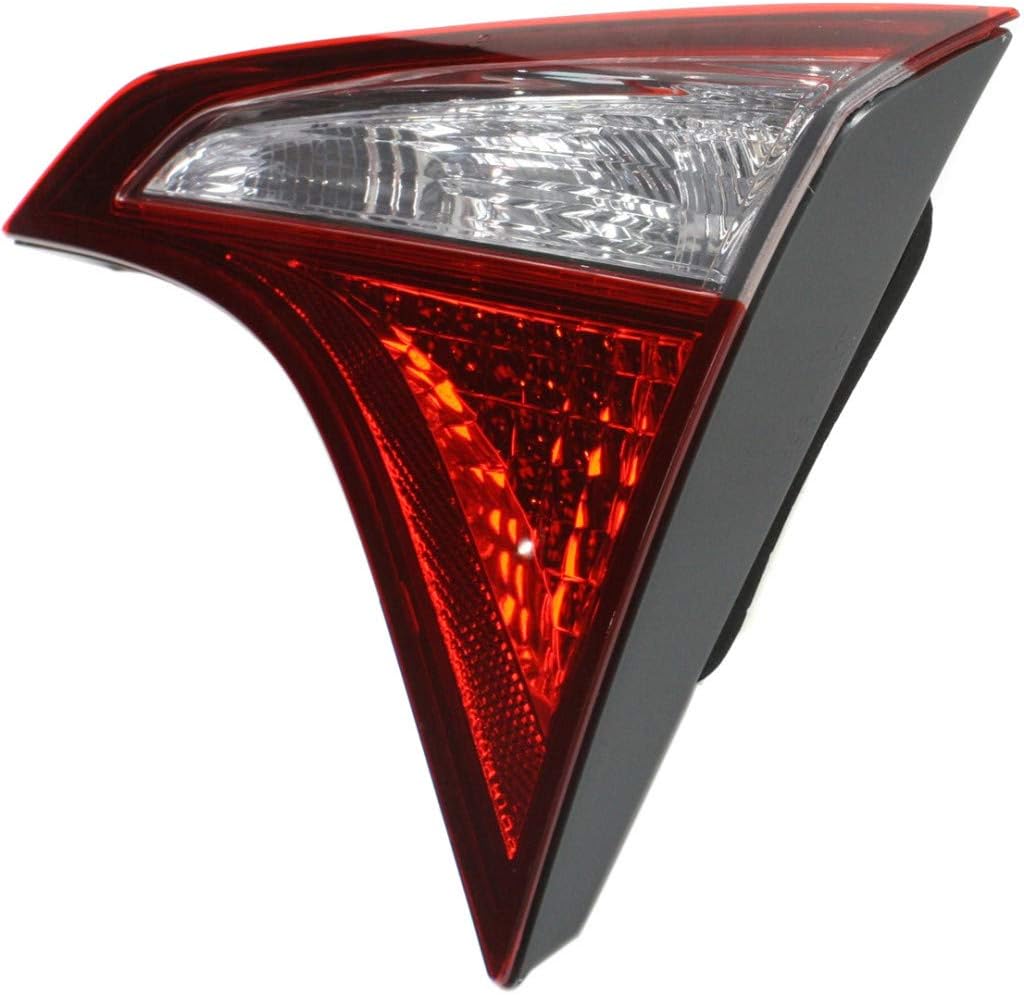 Toyota Corolla Tail Light 2014 2016 Inner Passenger Side Rear Pack of 2 K13508