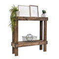 Dark Walnut Wooden Sofa Table X6892