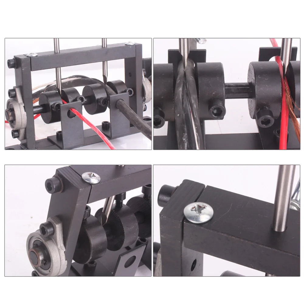 Manual Electric Drill Dual-purpose Wire Stripping Machine Scrap Cable Peeling Stripper for 1-30mm L6844