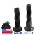 1 inch-8 x 2 inch Coarse Thread Grade 8 Hex Cap Screw Black Oxide Pk 25 H5432