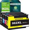 Ink Cartridge Replacement for HP OfficeJet Pro Printer (1 Black 1 Cyan 1 Magenta 1 Yellow) H925415