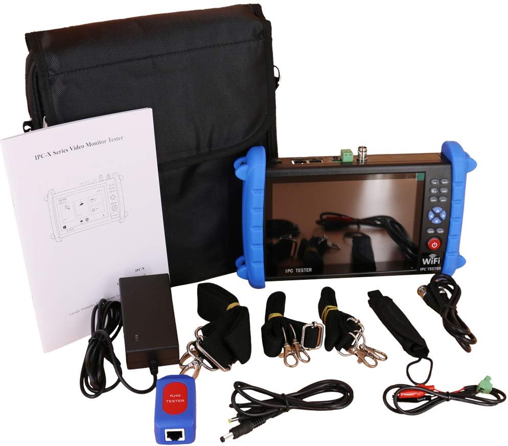 7 Inch CCTV Tester with PoE, HDMI, WiFi, PTZ C46073