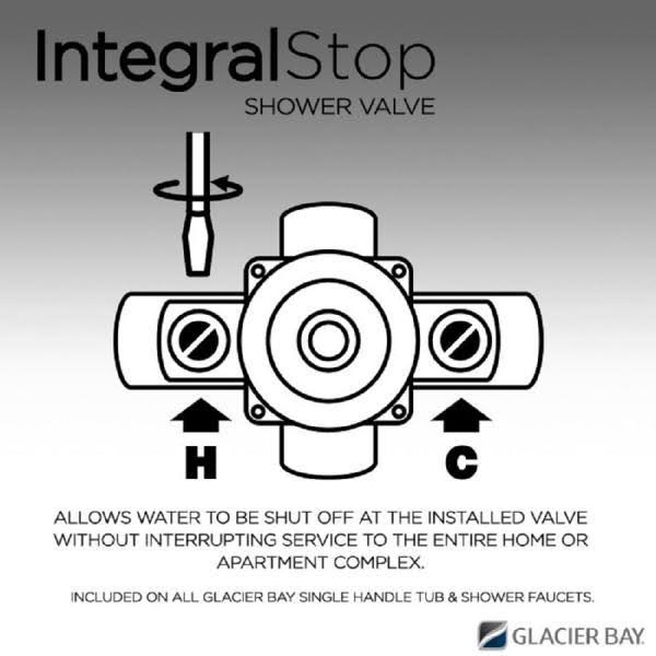 Bronze Single-Handle Tub and Shower Faucet V373