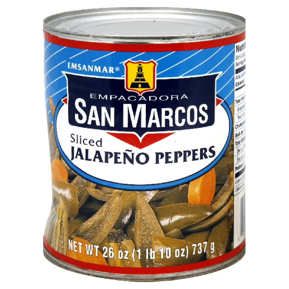 Sliced Jalapeno Tin, 26-ounces (Pack of 24) C676827