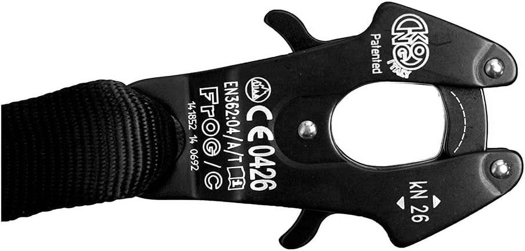 Black 24 Inches Elastic Bungee Lanyard with Snap Hook P83046