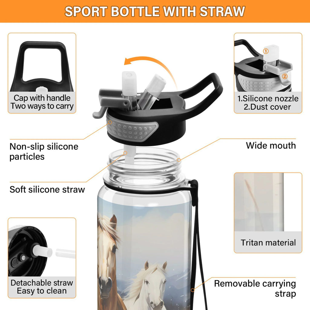 32oz Tritan Leakproof Sports Water Bottle V56109