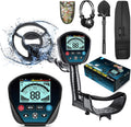 Metal Detector with 10 Waterproof Search Coil F93822